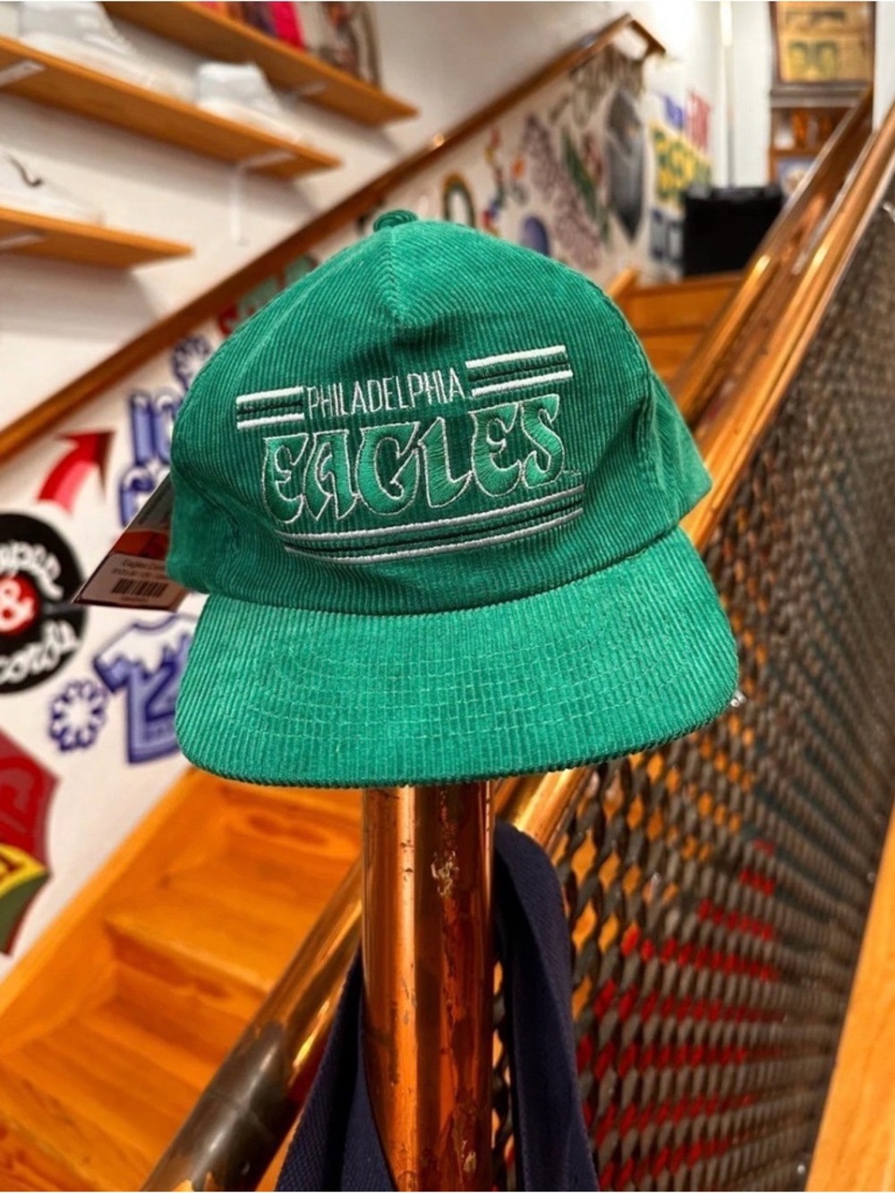 New Embroidered Philadelphia Eagles Corduroy Snapback